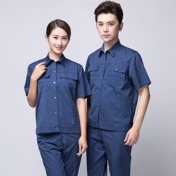 蟹青色工作服AD11-1