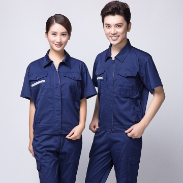 深蓝夏季工作服AD12-2