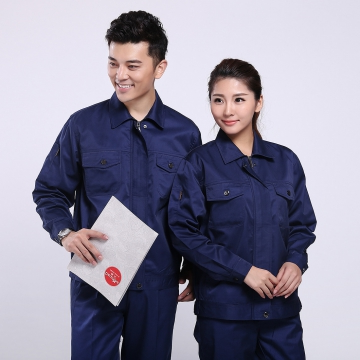 藏青色春秋工作服AC095