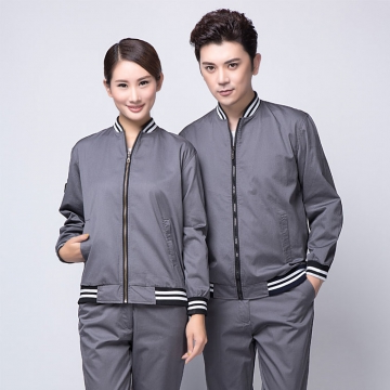 灰色运动款春季工作服AC07-3
