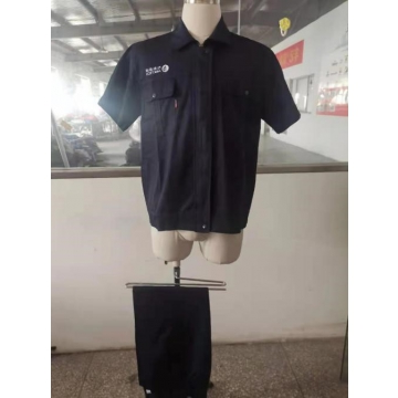无锡方舟电子科技夏季短袖工作服t恤衫工作服定做案例