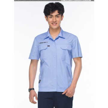中铁十五局夏季短袖工作服