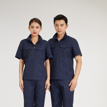 藏青夏季工作服AD2207-3