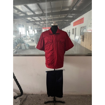 河南驻市公路夏季短袖工作服