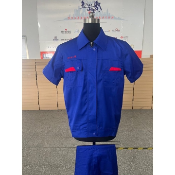 上海百路夏季短袖工作服