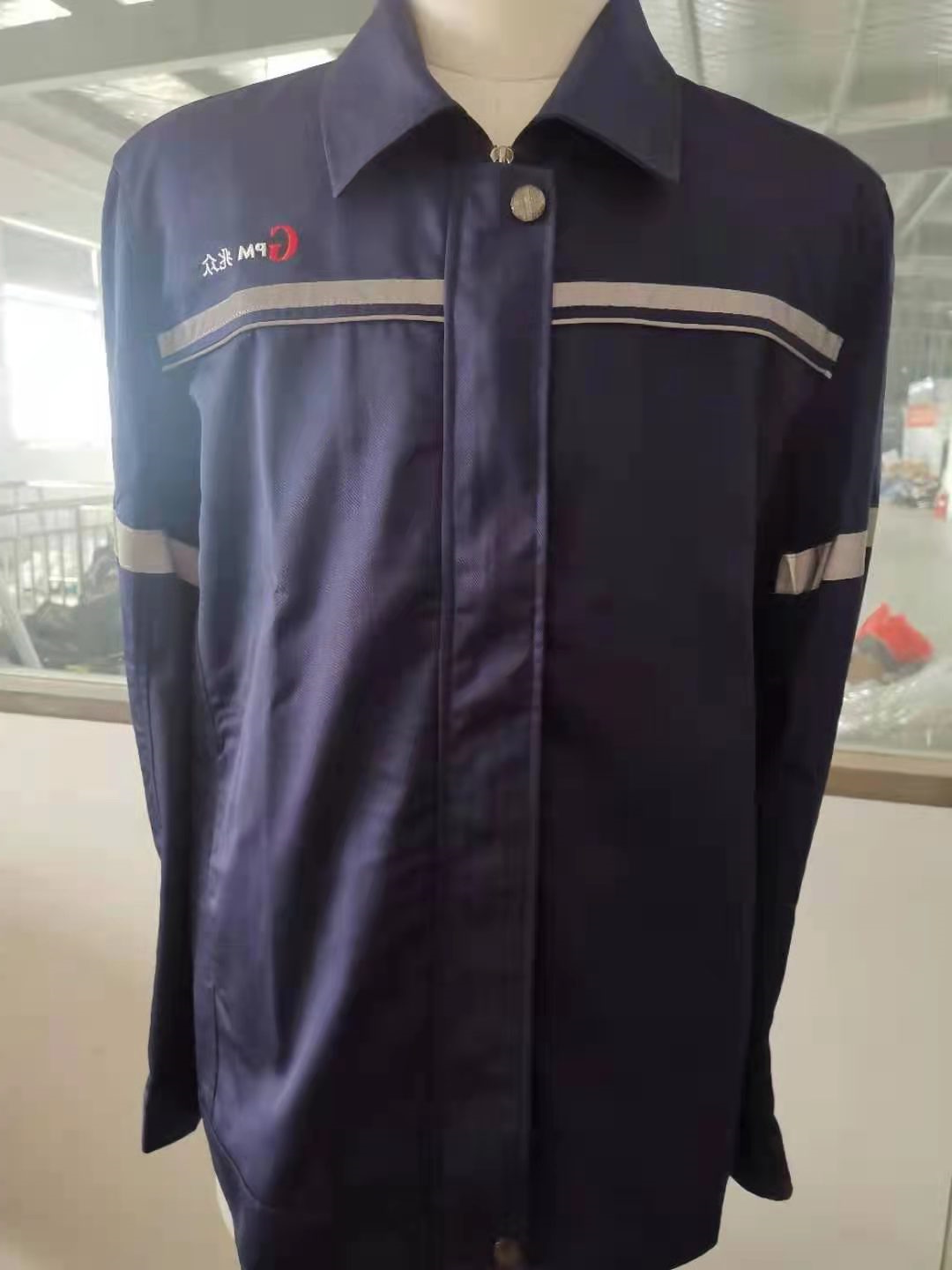兆众自动化工作服大货样衣(图1)