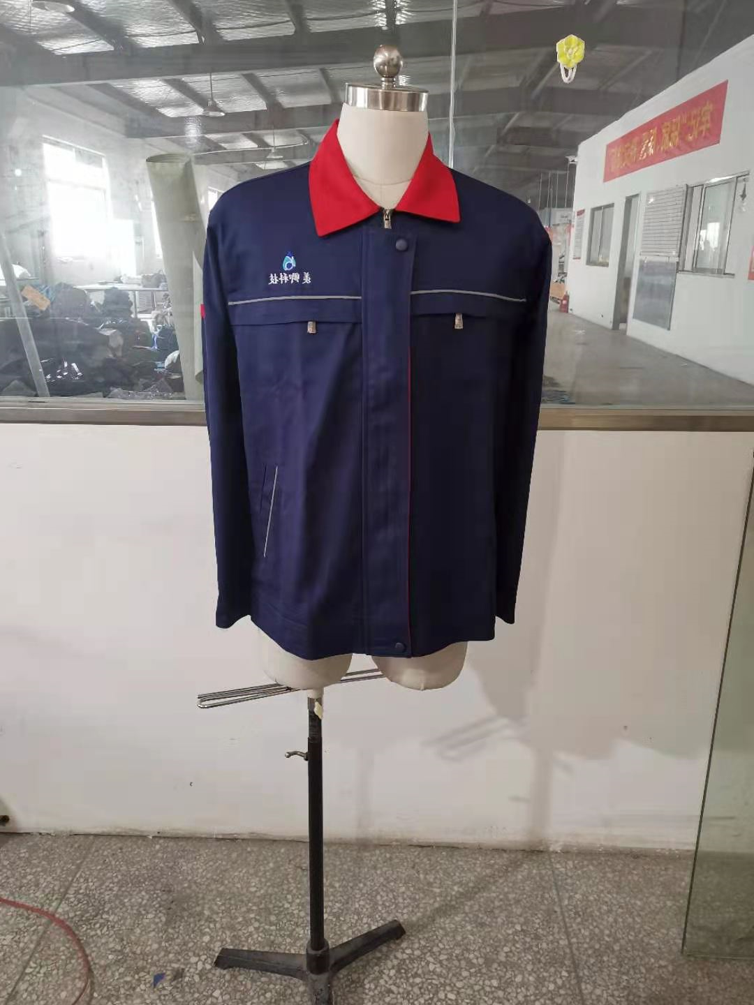 羡卿科技工作服定做样衣(图1)