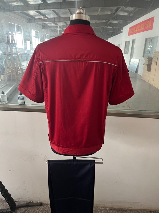 河南驻市公路夏季短袖工作服(图4)
