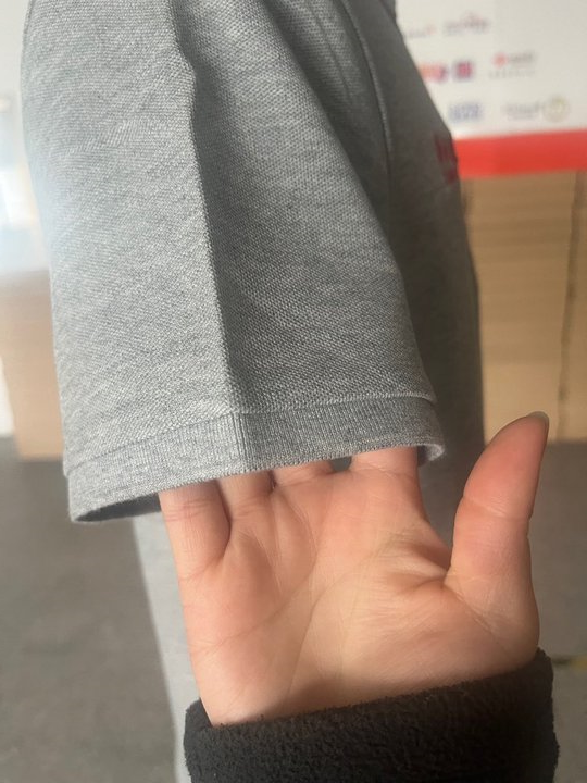 乐宝纺织灰色T恤衫(图3)