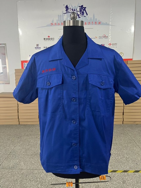 裕顺机械短袖工作服(图1)