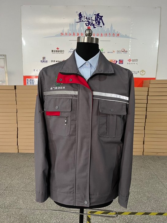 光合作用广告春秋长袖工作服(图1)